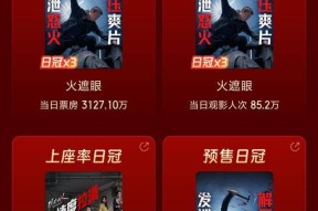 《火遮眼》强势力压《给阿嬷的情书》连续三天夺得单日票房冠军